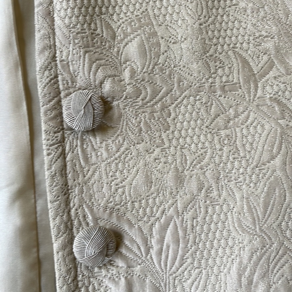 Talbots Petites Brocade Pattern Jacket/Blazer- Si… - image 6